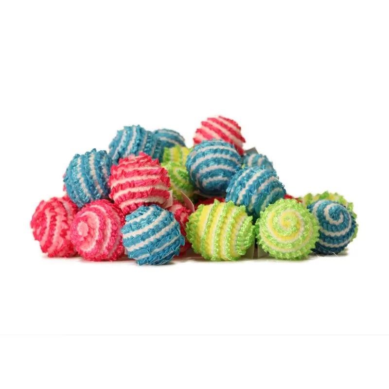 Blondekugle bold Mix farve 4 cm